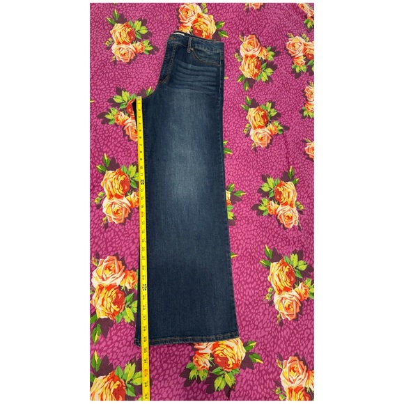 Anne Klein Dark Wash High Rise Wide Leg jeans - Picture 6 of 9